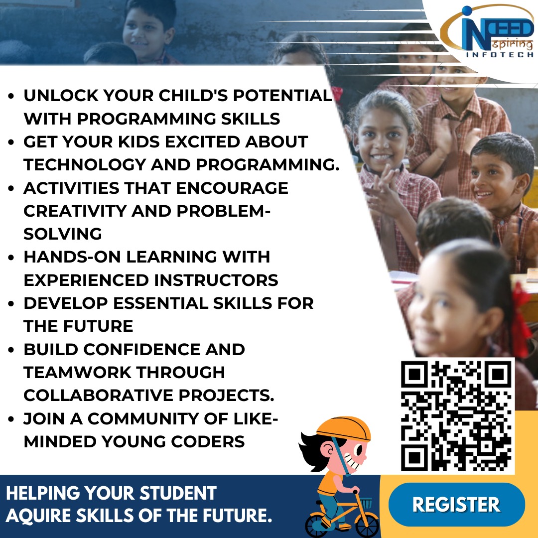 Poster- Coding for kids program