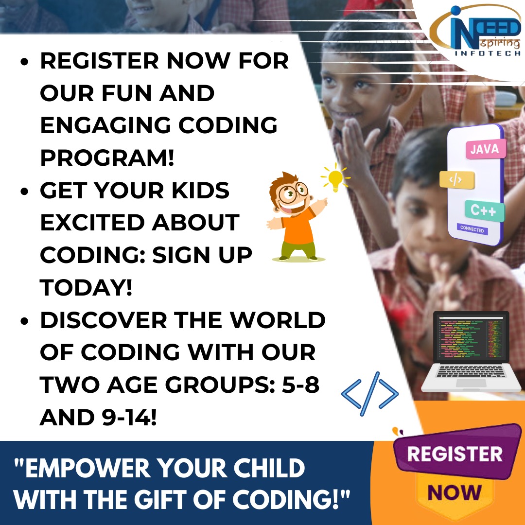 Poster- Coding for kids program